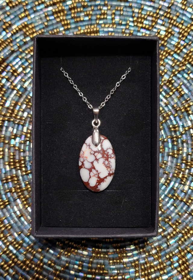 Pendentif Magnésite 