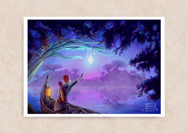 God of War - Atreus Print-P61