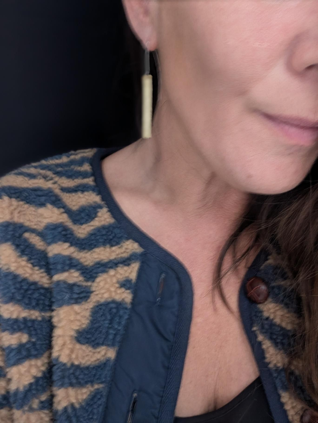 BO en laiton martelé