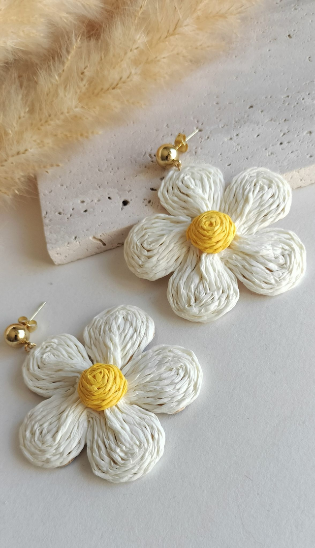 Boucles d'oreilles Marguerite
