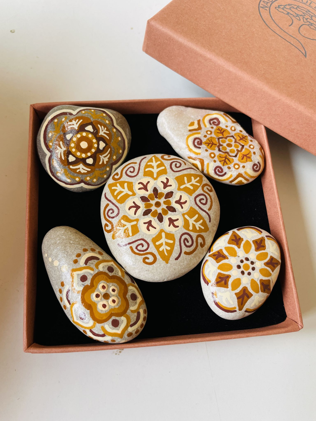 Caixa Presente Mandalas de Outono