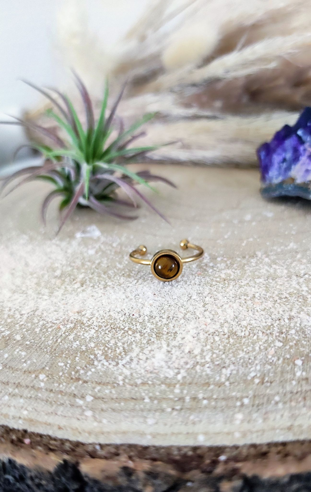 Bague Isel Oeil de tigre