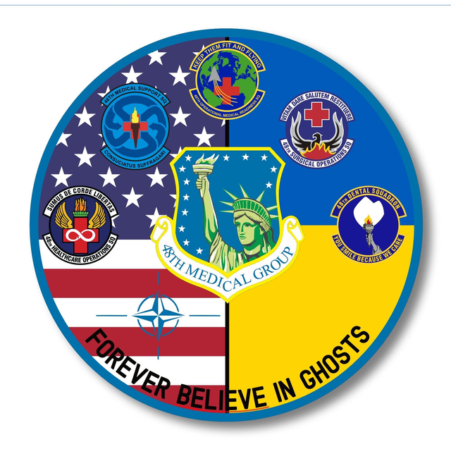 48th MDG "United Flags" We Believe in Ghosts Series Patch 1 of 30 CoA