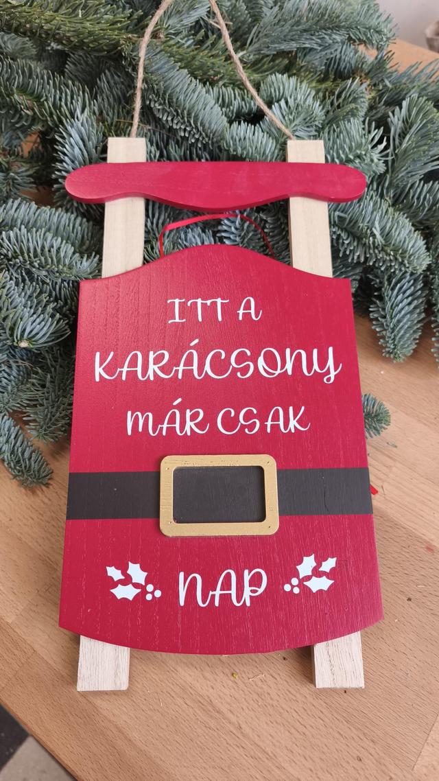 ITT A KARÁCSONY (számláló)