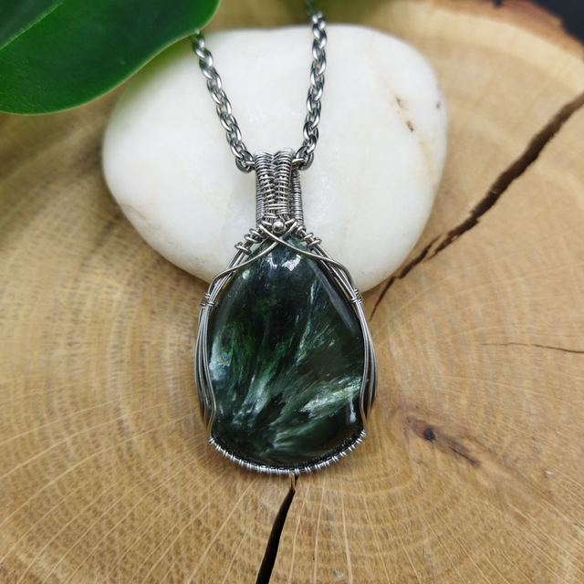 Pendentif Séraphinite