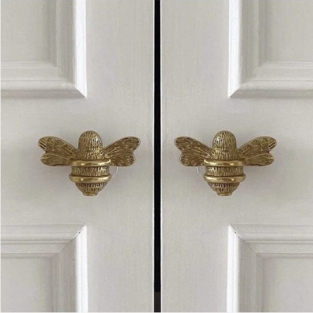 Bee Door Knobs (available in three finishes)