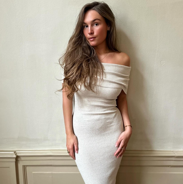 Reinders Chloe Knitwear Dress Crème 