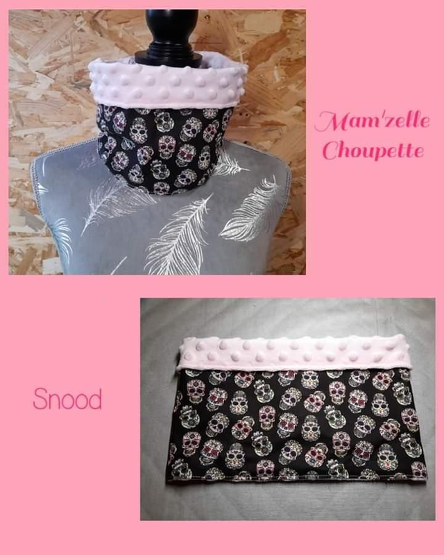 Snood skull 5-7 ans