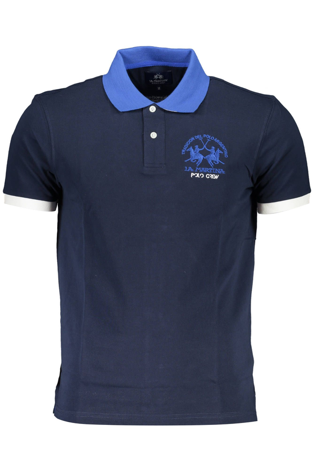 4230LA MARTINA POLO MANICHE CORTE UOMO BLU