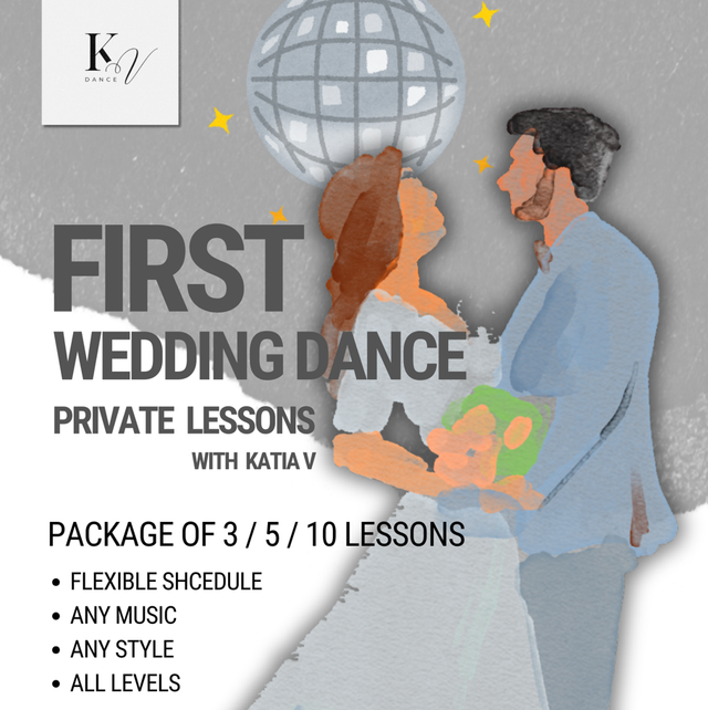 First Wedding Dance Private lesson 