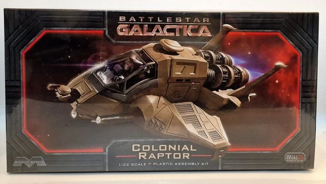 Battlestar Galactica Colonial Raptor model kit