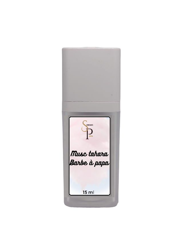 Musc intime tahara avec pompe Barbe à papa 