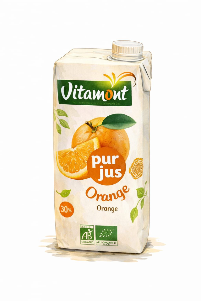 Jus de Fruits Orange Bio 20 cl