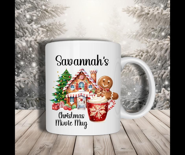 Christmas movie mug
