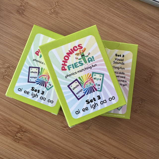 Phonics Fiesta Set 3: ai, ee, igh, oa, oo