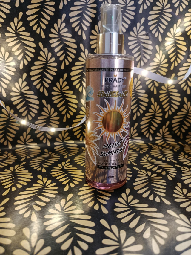 Queen's by prady - brume corps 250 ml ( monoï pailleté ) 