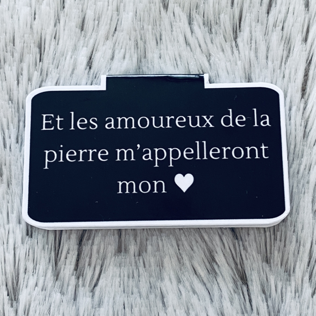 Marque-pages magnétique Mon 🖤