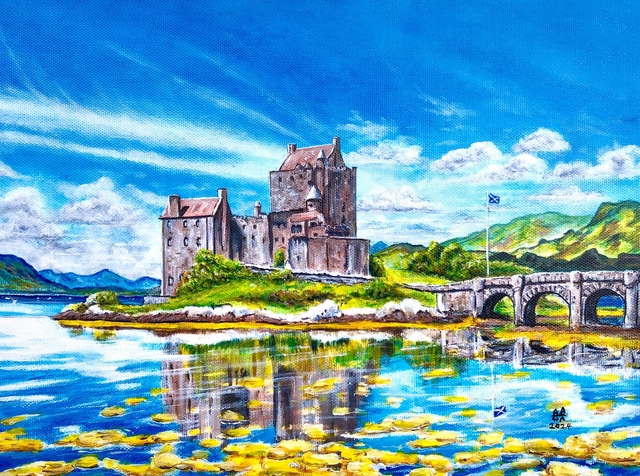 X1 Prints - Eilean Donan Castle, Scotland 8"x10" (£7.50 per unit)