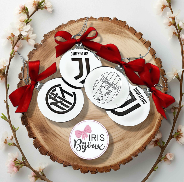 Decorazione Natalizia squadra di calcio 