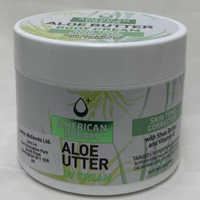 American cream Aloe butter