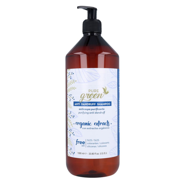 PURE GREEN CHAMPÚ ANTI DANDRUFF (CASPA) 