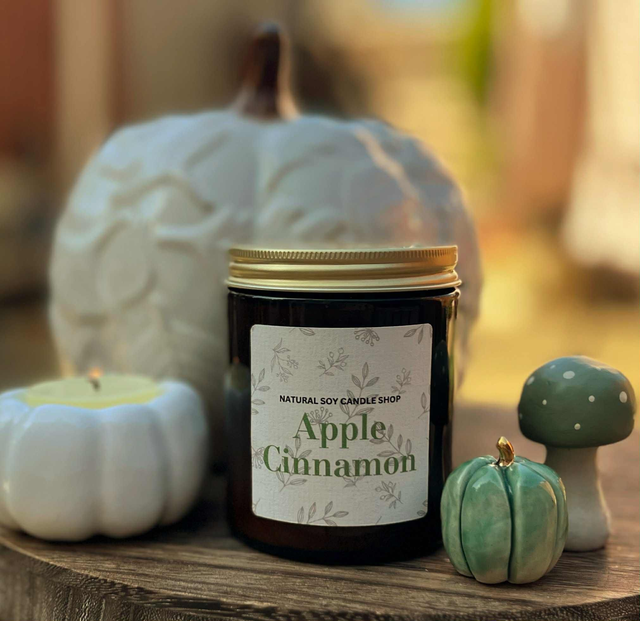 Apple Cinnamon Soy Candle