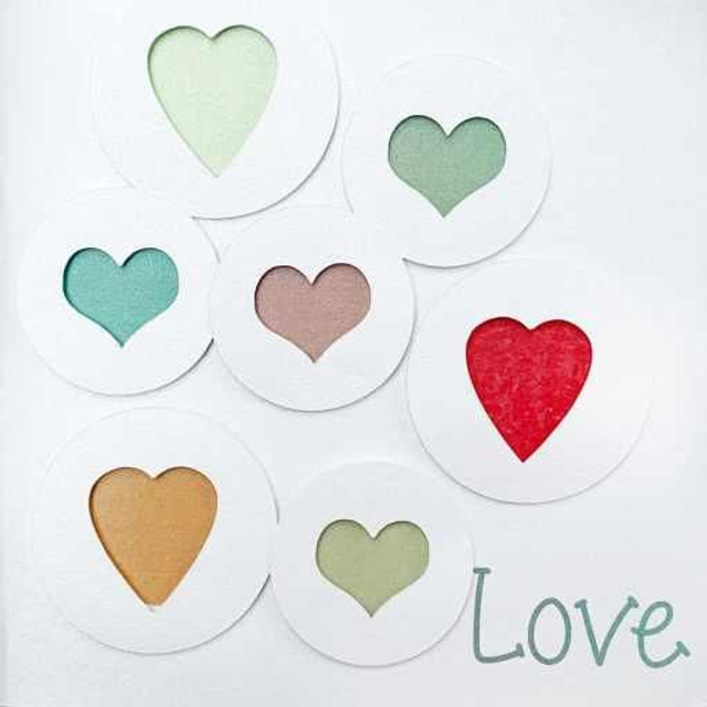 Coloured Love Hearts