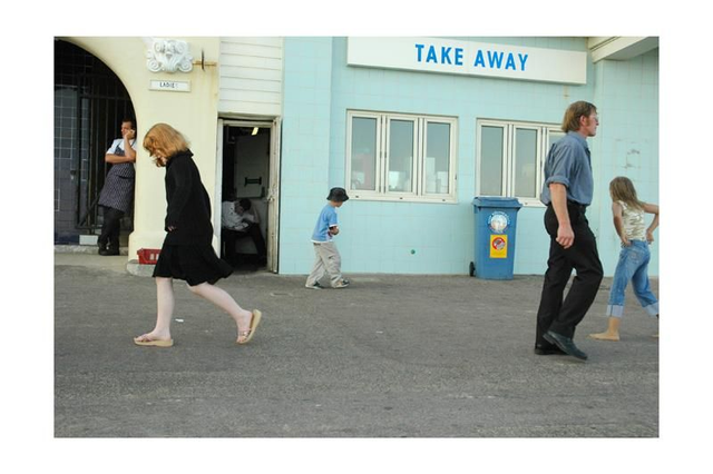 15 by 10 inch print. Bournemouth takeaway.