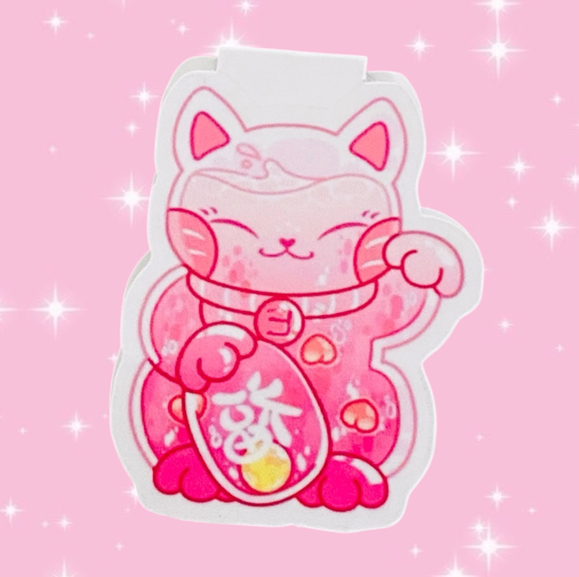 Marque-pages Magnétique Maneki Neko Sakura
