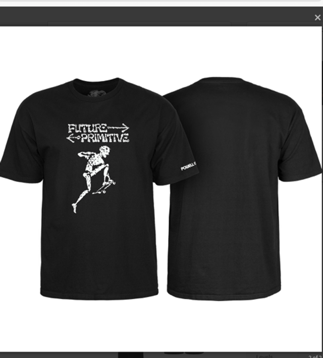 Powell-Peralta Future Primitive Tee - Black