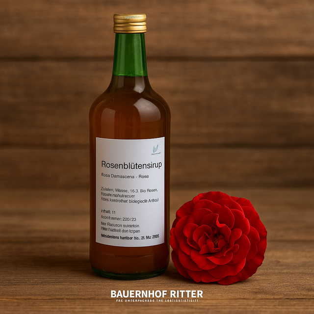Rosenblütensirup