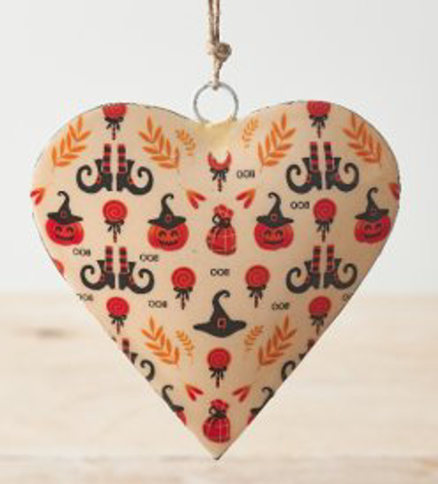 Boo Heart Decoration