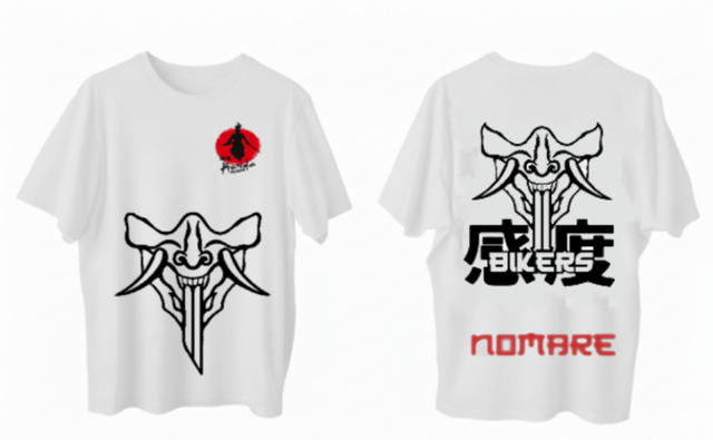 Kando - Camiseta Oni en los dos lados