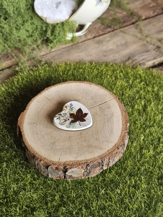 Couvre-Bouton Coeur Huguette