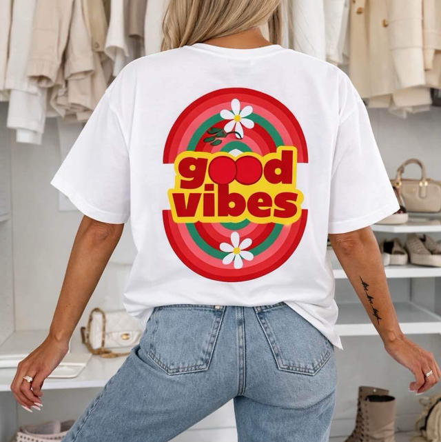 T-shirt Good Vibes 
