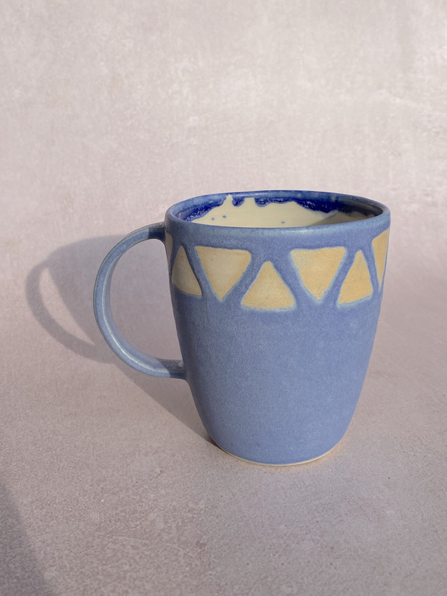 Mug LOLA velours bleu _08