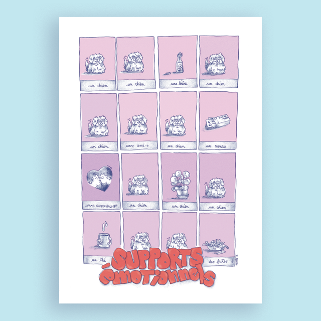 Supports Emotionnel, format A3