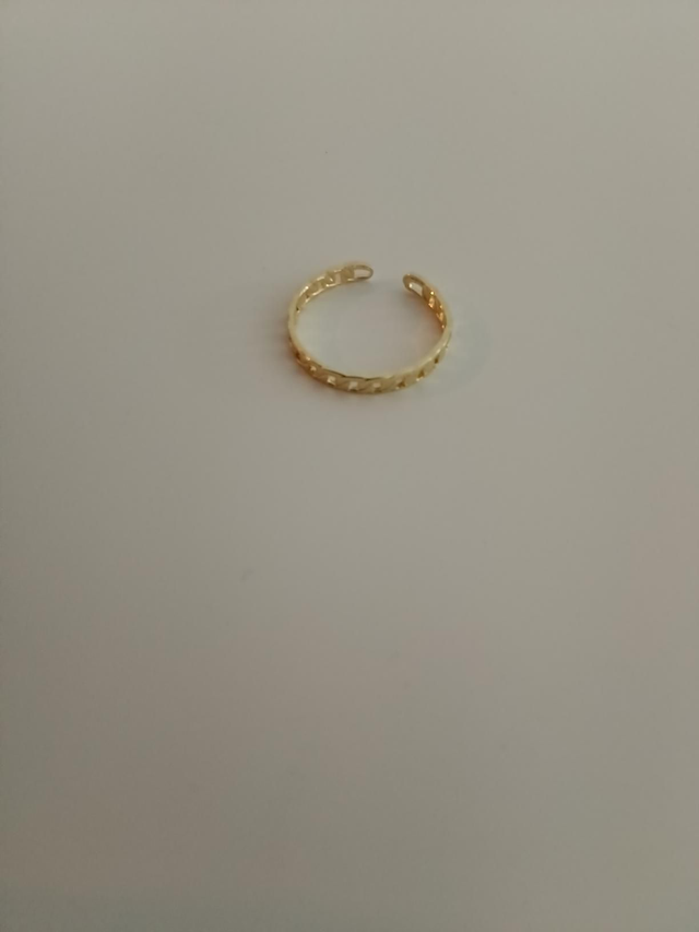 Open ring goud kleurig