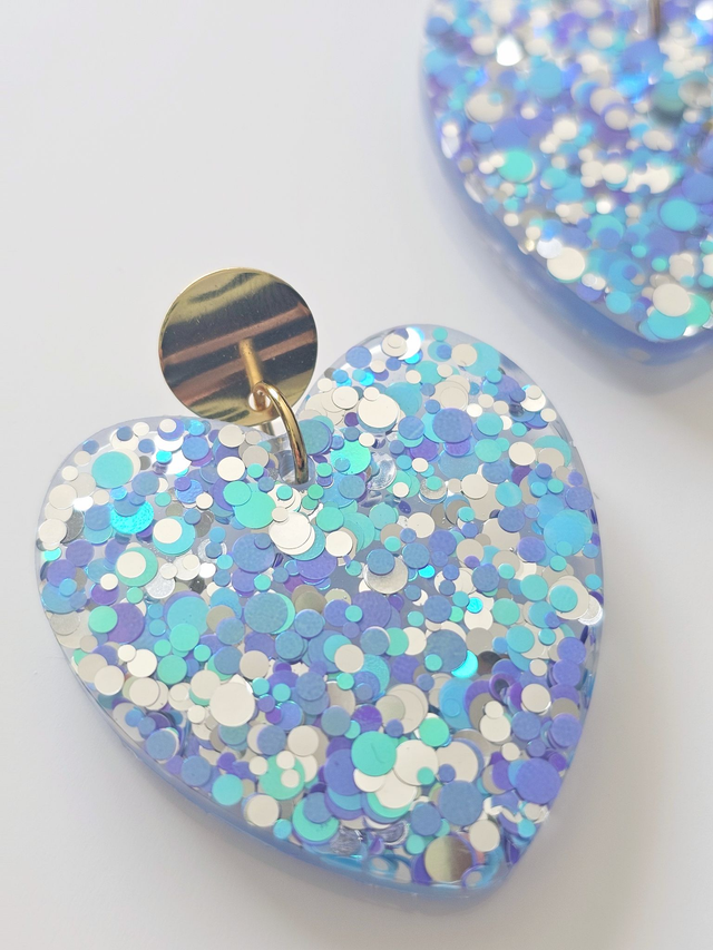 KISS'KISS turquoise et mauve