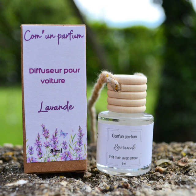 Diffuseur pour voiture Lavande 8ml