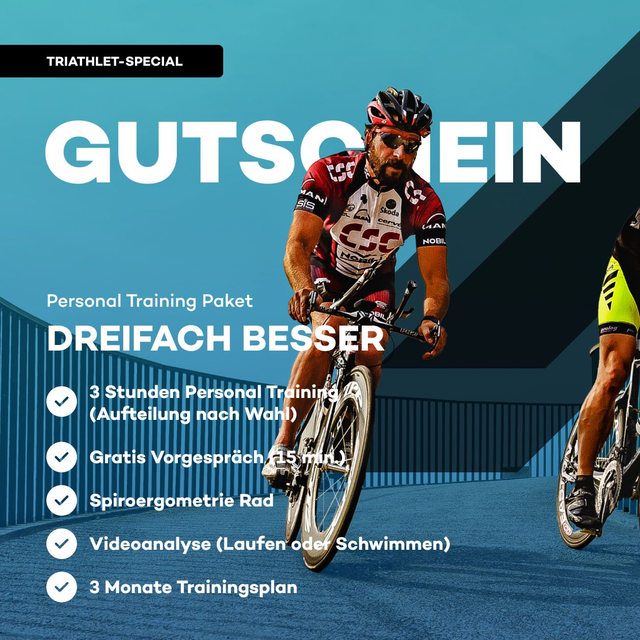 Paket für Triathleten: "Dreifach Besser"