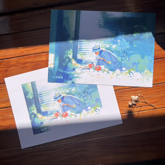 Affiche A5 - Summertime