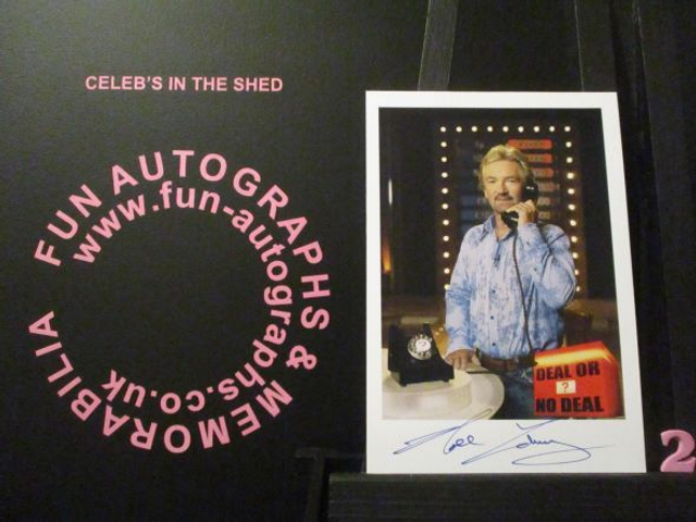Noel Edmonds Authentic Autographed Deal Or No Deal 6x4 Photograph (2)