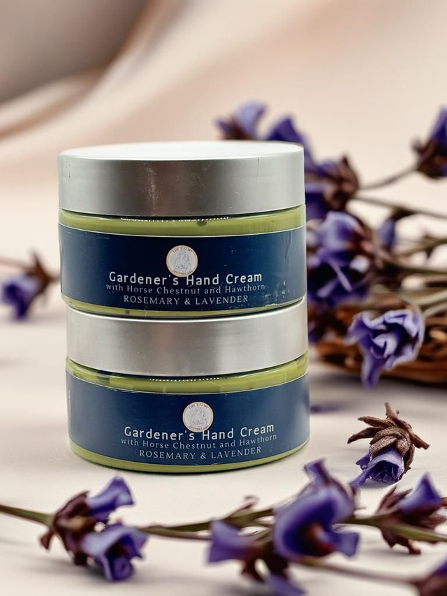 Gardener's Hand Cream (100g) - Horse Chestnut &amp; Hawthorn with Rosemary &amp; Lavender