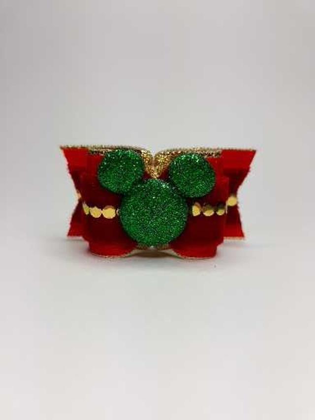 Noeud pour chien-Noel-Famous mouse