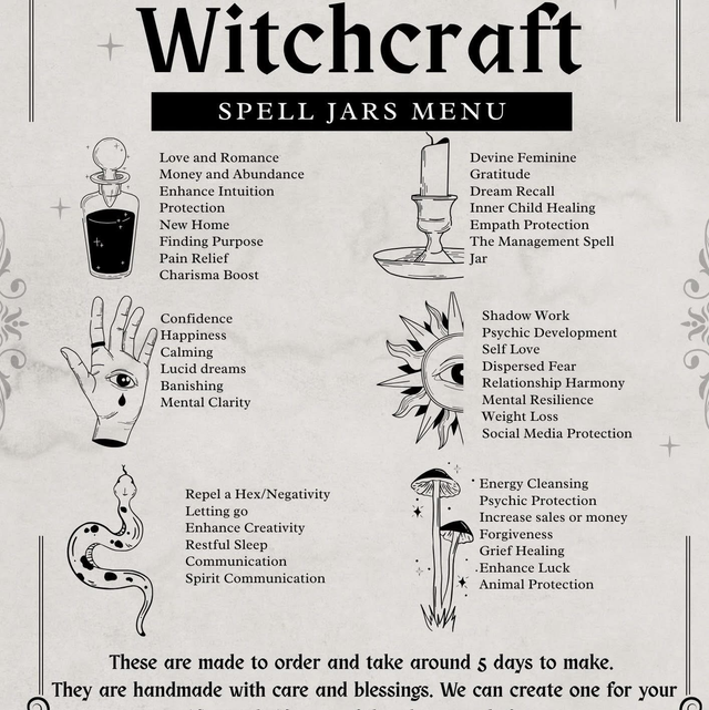£8 Spell Bottle