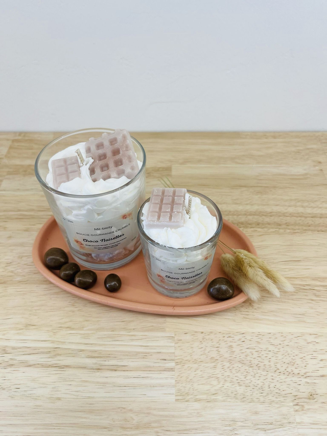Bougie gourmande : Choco Noisettes