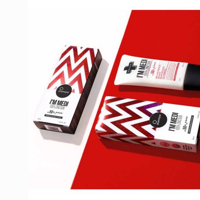 SUNTIQUE I'm Medi 100% Zinc Sun SPF50 PA++++