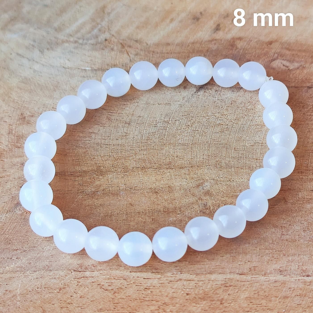 Bracelet Agate Blanche A