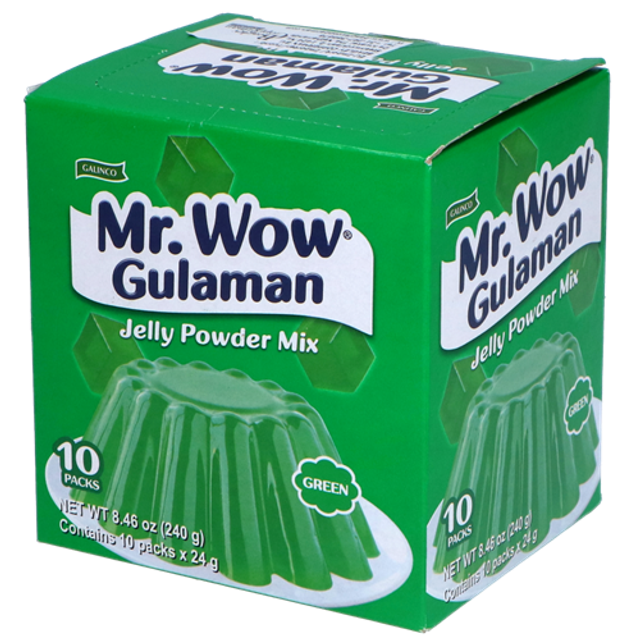 Mr. Wow Gulaman Green 24g